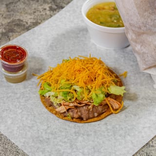 Bean & Chicken Tostada